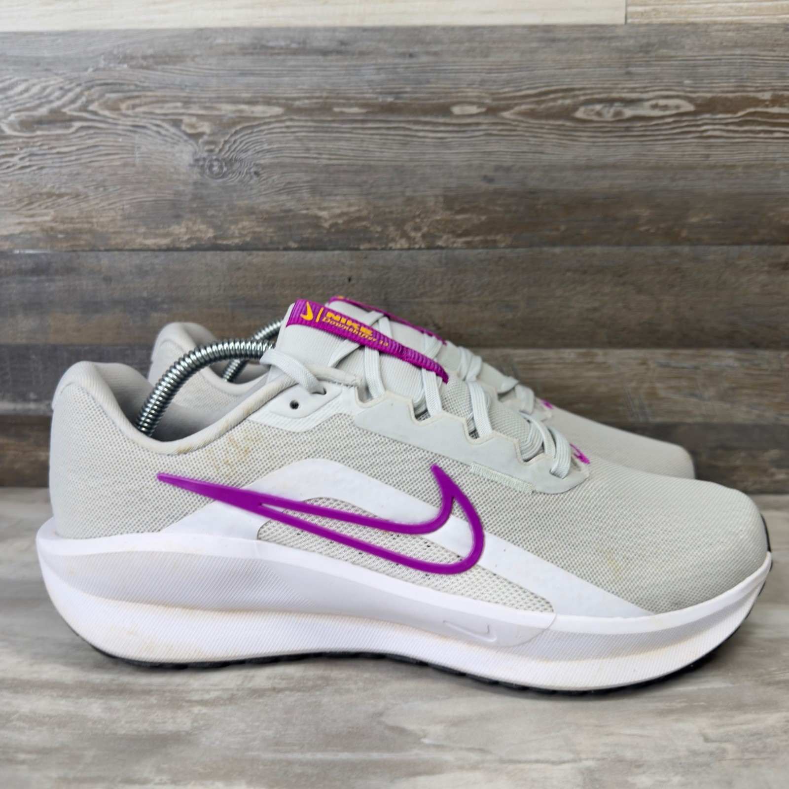 Nike Downshifter 13 Womens Size 11 Running Shoes FD6476-009 Grey Purple