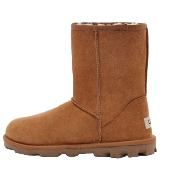 NEW UGG Essential Short Boots Women’s Size 8 M Chestnut Booties 1115032