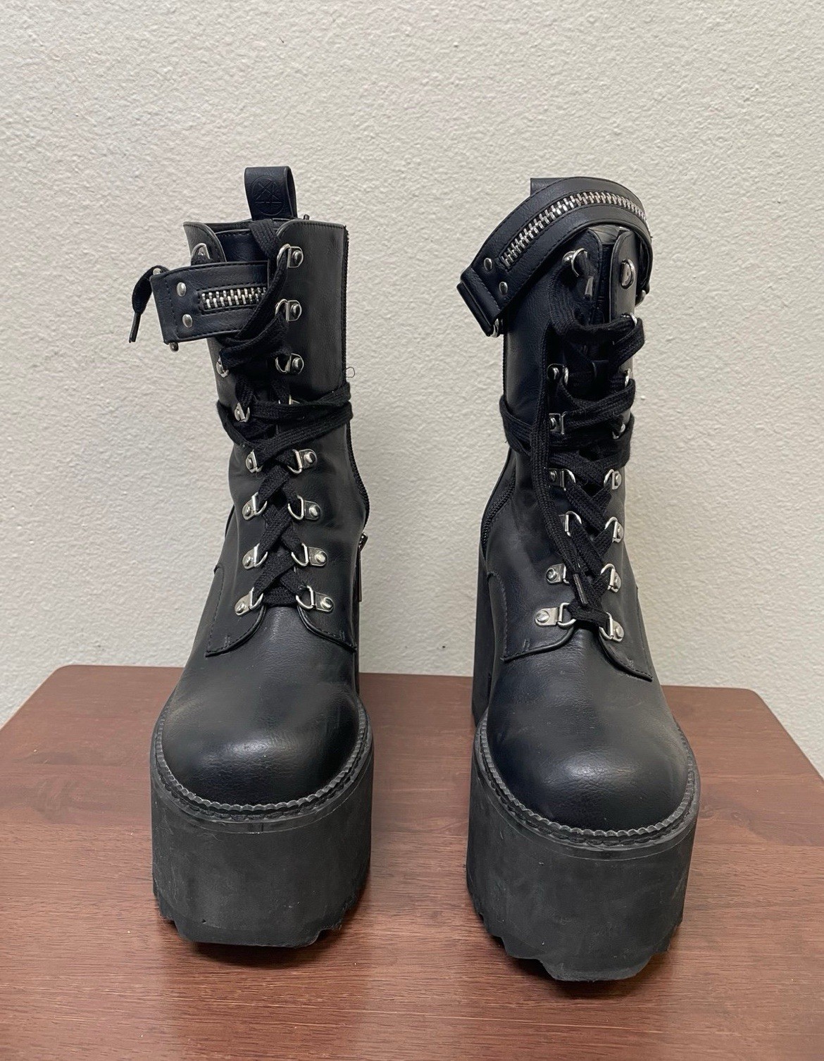 Killstar Overhead Platform Boots Sz 8 Dolls Kill