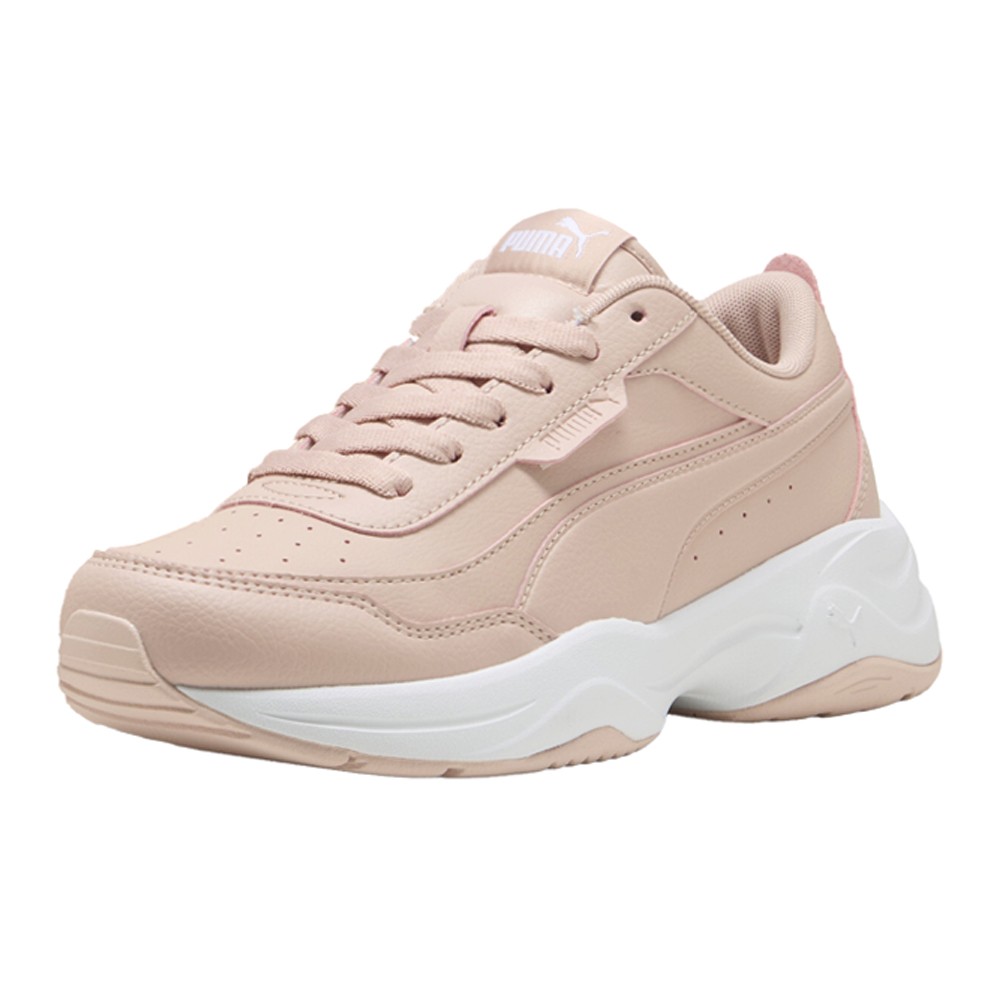 PUMA Cilia Mode Perforated Lace Up Womens Pink Sneakers Casual Shoes 37112527