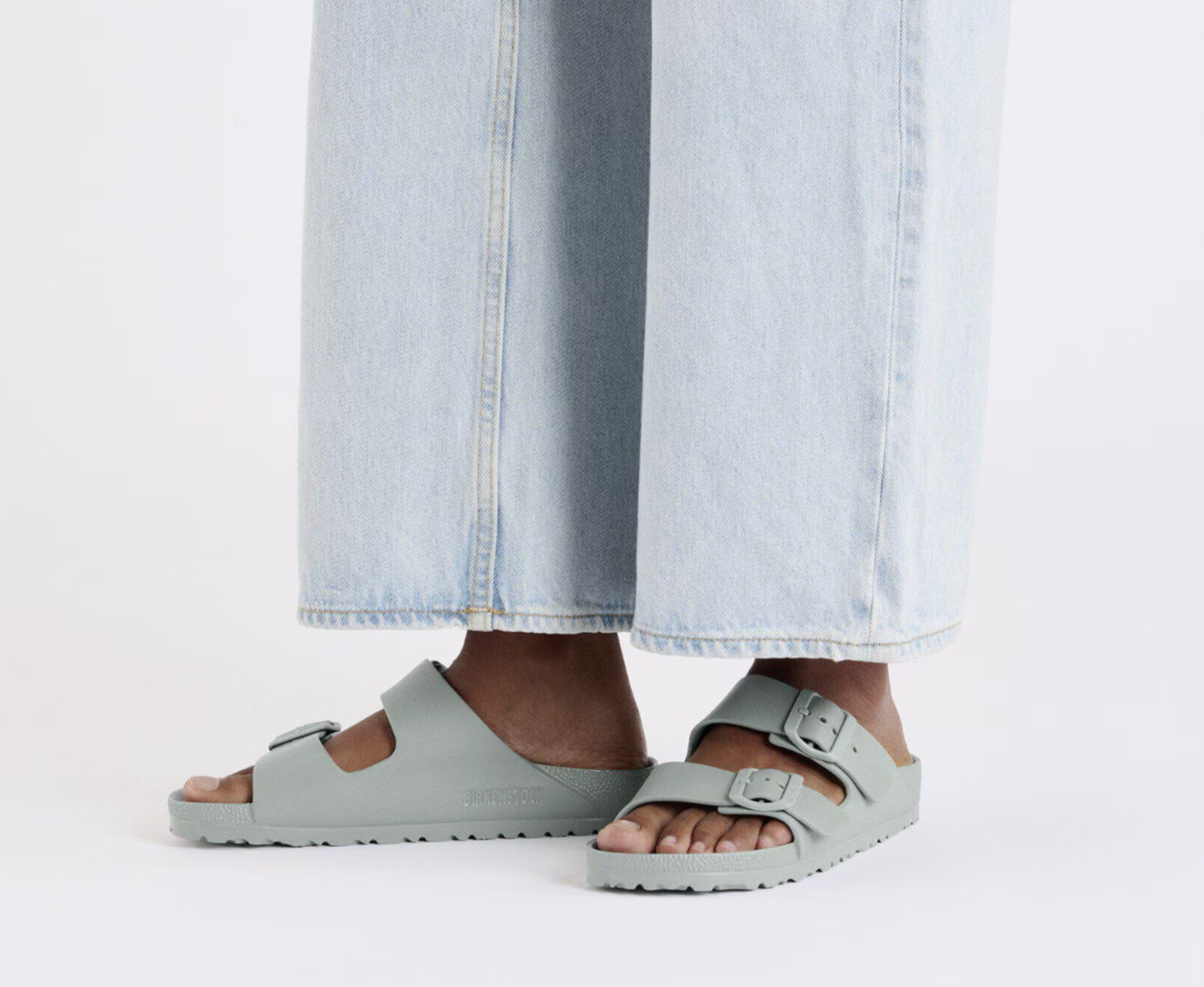 Birkenstock Arizona EVA Flip Flop Sandals Pure Sage US 10 EUR 41 Narrow New
