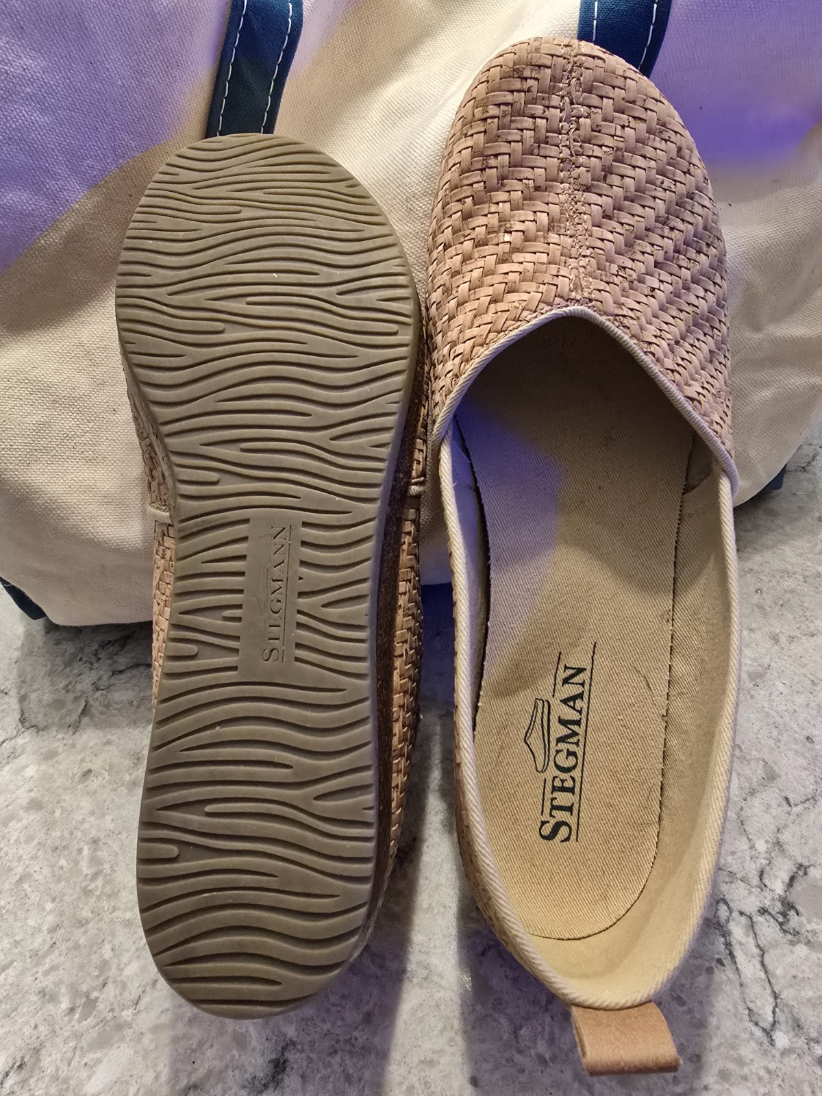 Stegmann Leisl Woven Cork Shoe Sz 11