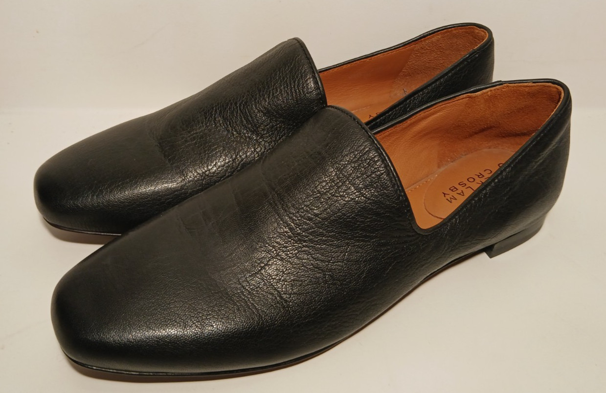 Derek Lam 10 Crosby Women’s Size 6 Black Leather Loafers New