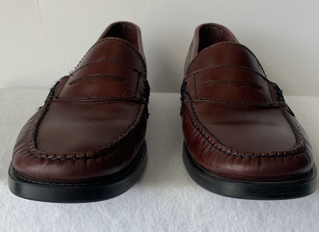 GH Bass Weejuns Katherine II Penny Loafers Burgundy Women’s Size 7.5W