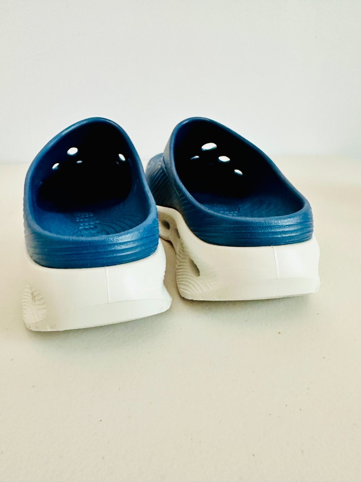 NEW HUNTER GEENA HWGEENA MEDIUM BLUE 420 SLIP-ON CASUAL SANDALS MULE SIZE 7 $85
