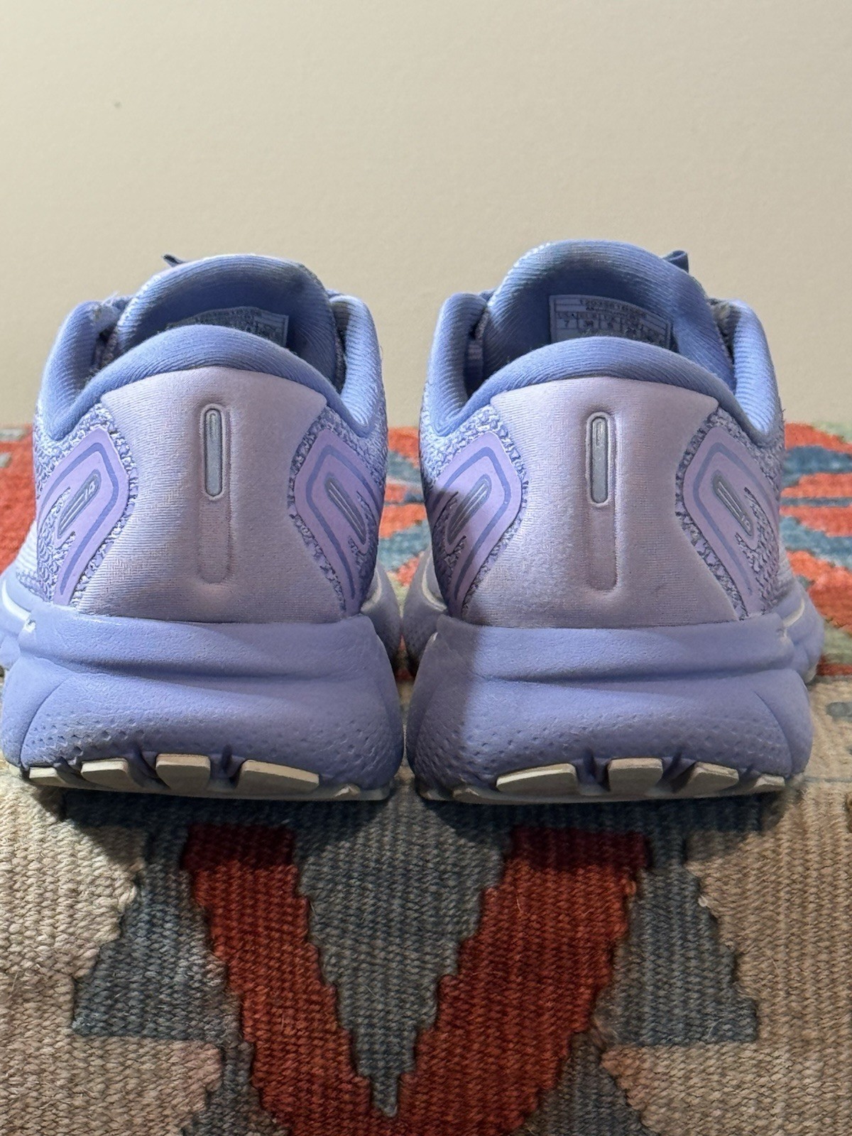 BROOKS Ghost 14 ‘Lilac Purple Lime’ Women’s Size 7 B *NO INSOLES* 1203561B566