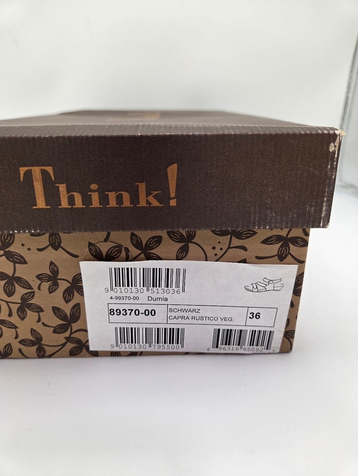 Think! Dumia Black Strappy Ankle-Wrap Sandals 36