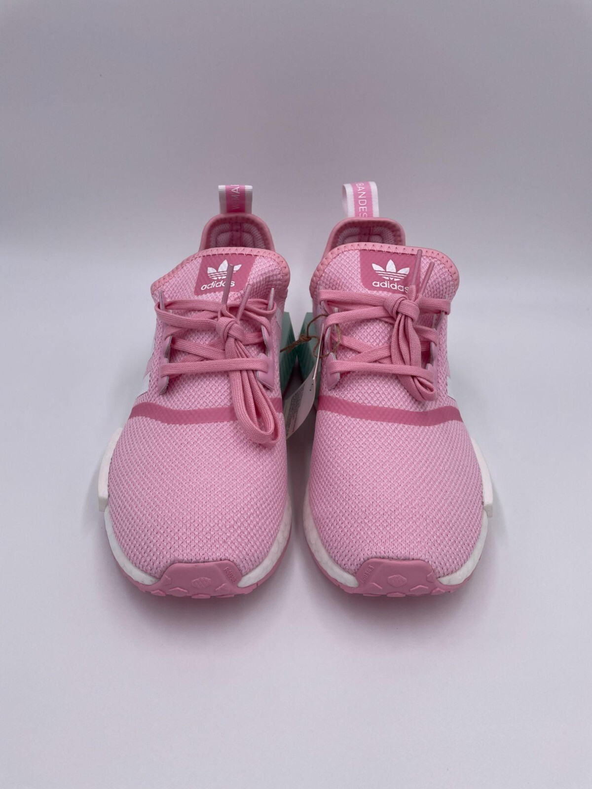 Adidas NMD R1 Hazy Rose Pink Primeknit Boost Sneakers Womens FX5029 New