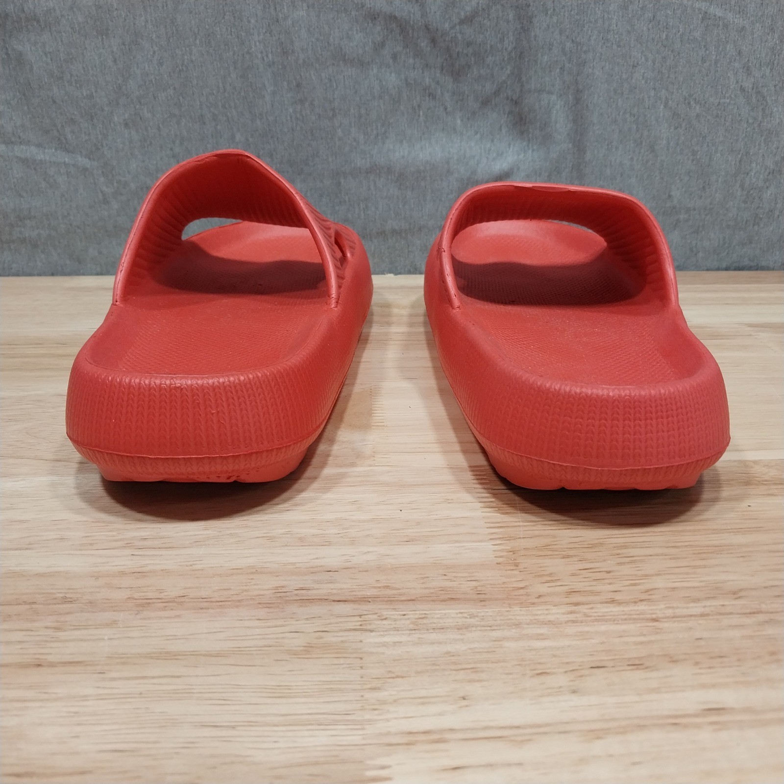 Unbranded Unisex Cloud Slide Sandals Platform Foam EU 38-39 Red/Salmon