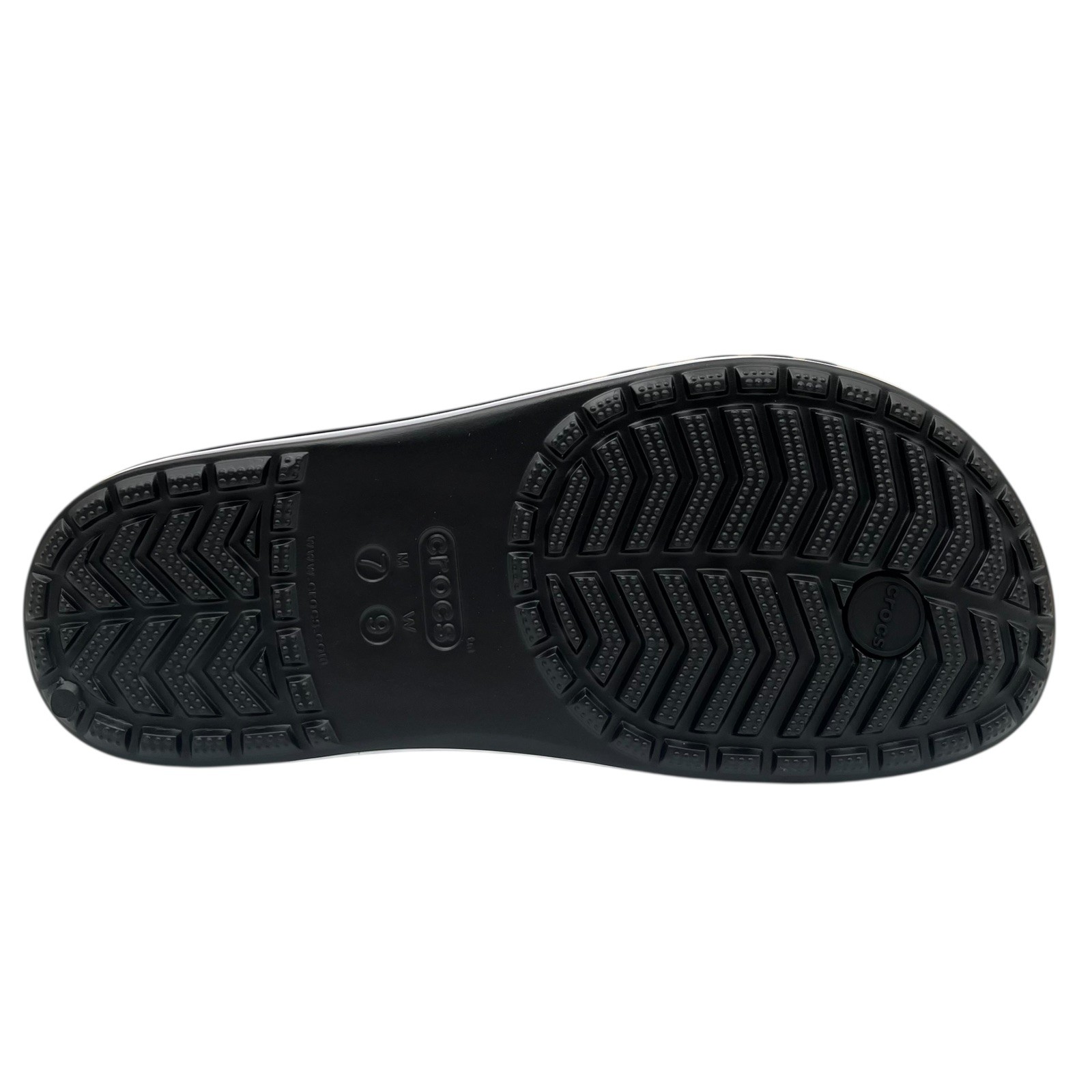 Crocs Bayaband Women’s Flip Flop Sandals Size 9 Black Water Friendly Lightweight