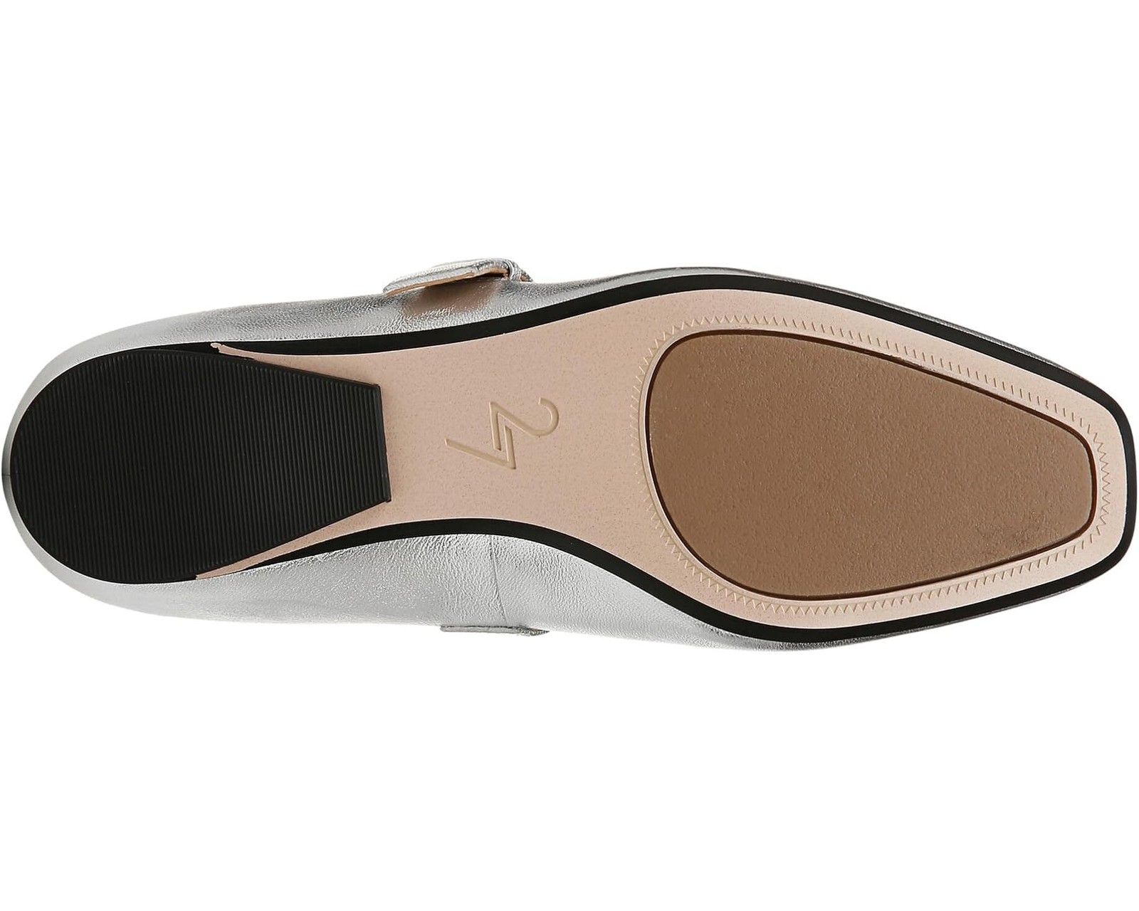 Naturalizer Women’s Carter Silver Flats NW/OB 9.5M