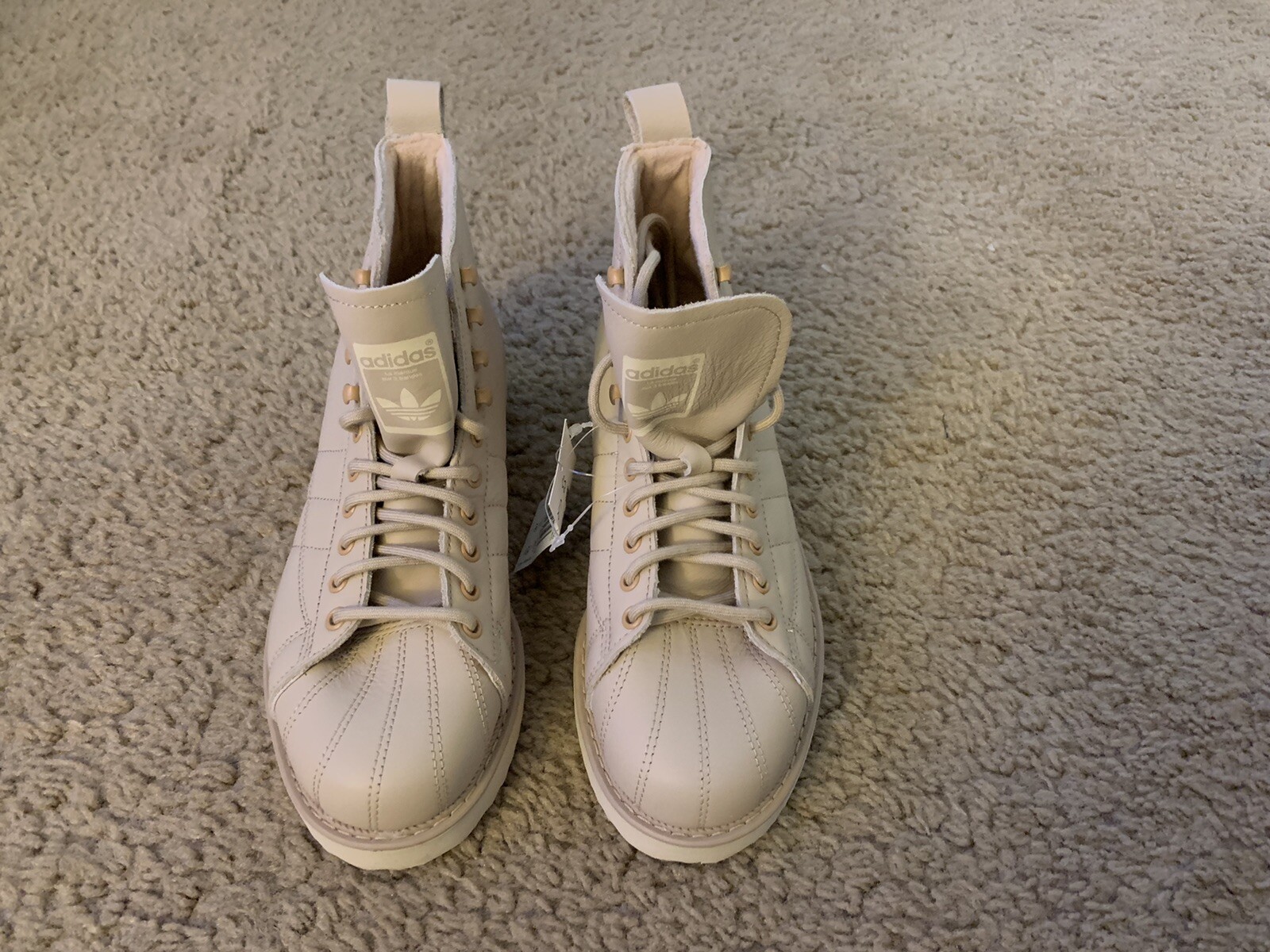 Adidas Womens Superstar Boot Pale Nude Size 7 FZ3837