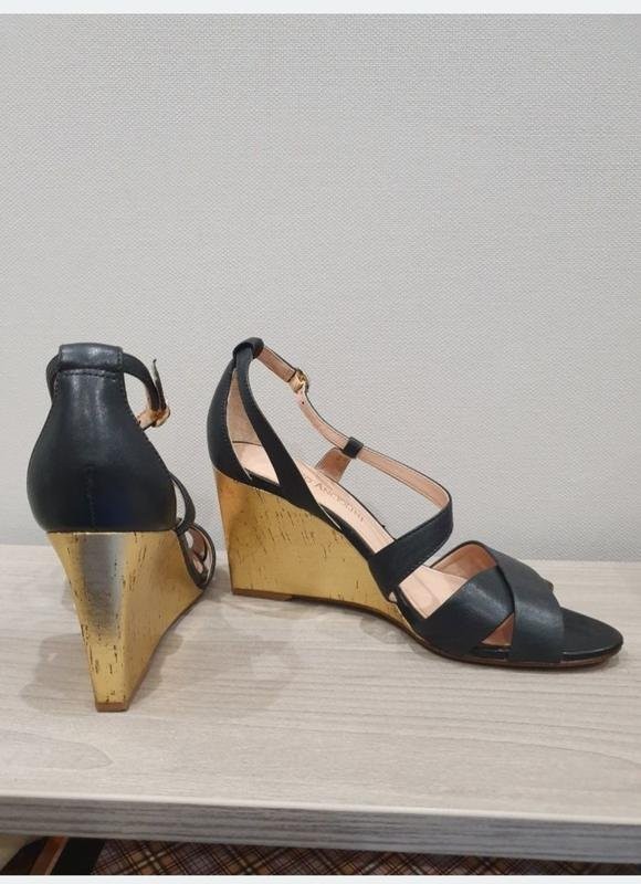 Women Michael Kors heels black leather 36 #48B8