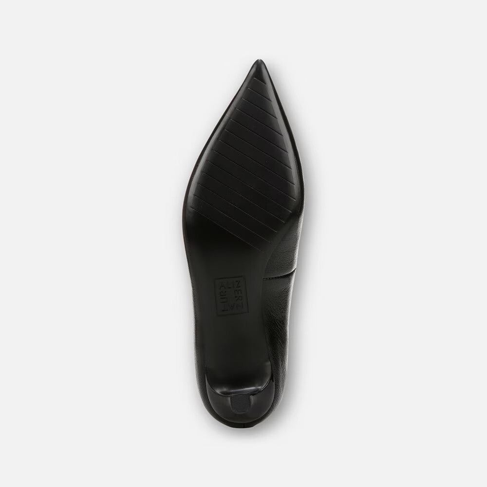 BNIB Naturalizer Womens Natalia Black Kitten Heels Pump Shoes 6 Medium (B,M)