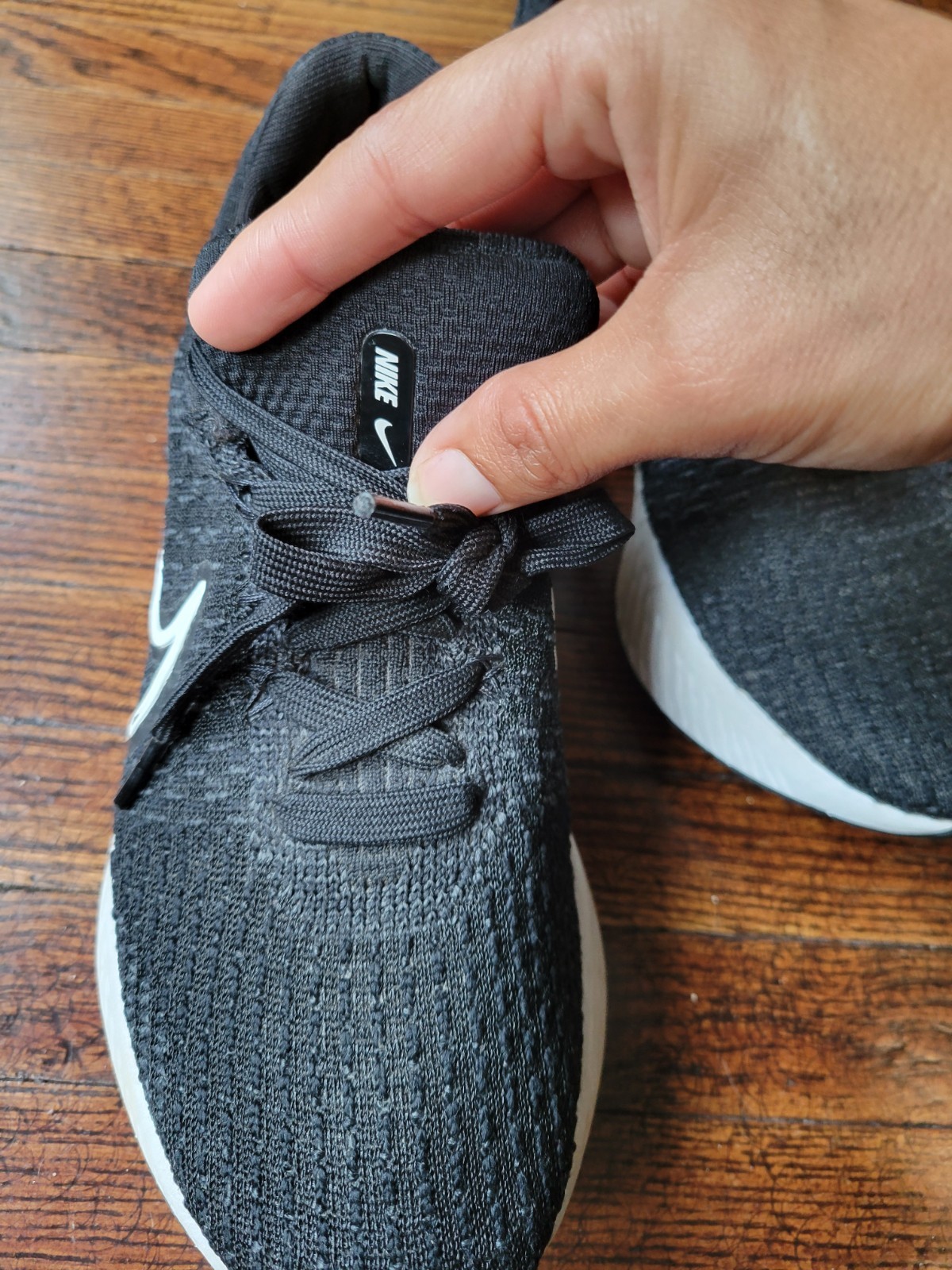 Nike React Infinity Run Womens Sz 6.5 Black Activewear, Casual Running