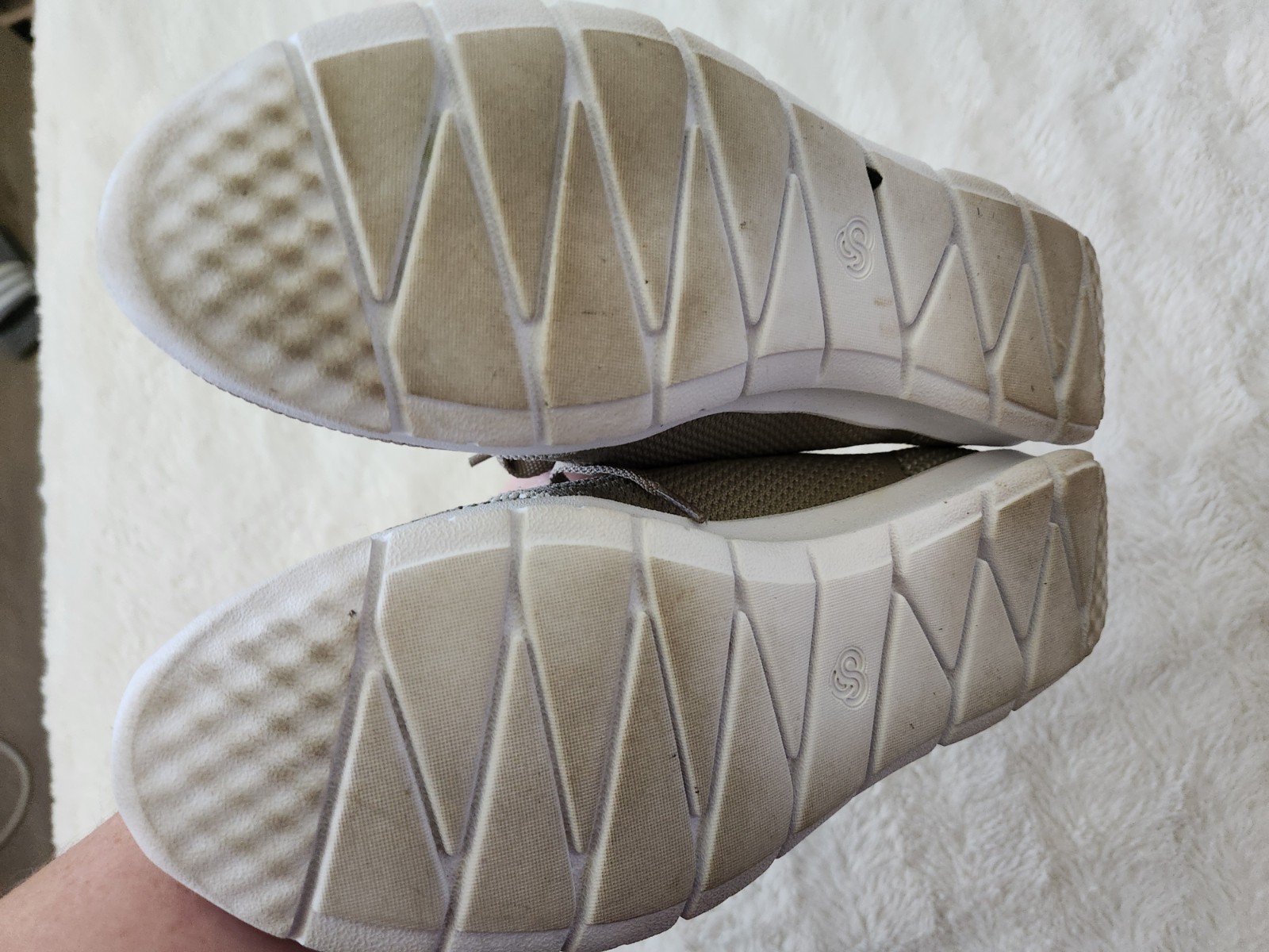 Clarks Cloudsteppers Sneakers Women 8M Step Allenasun Shoes Brown Gray Comfort