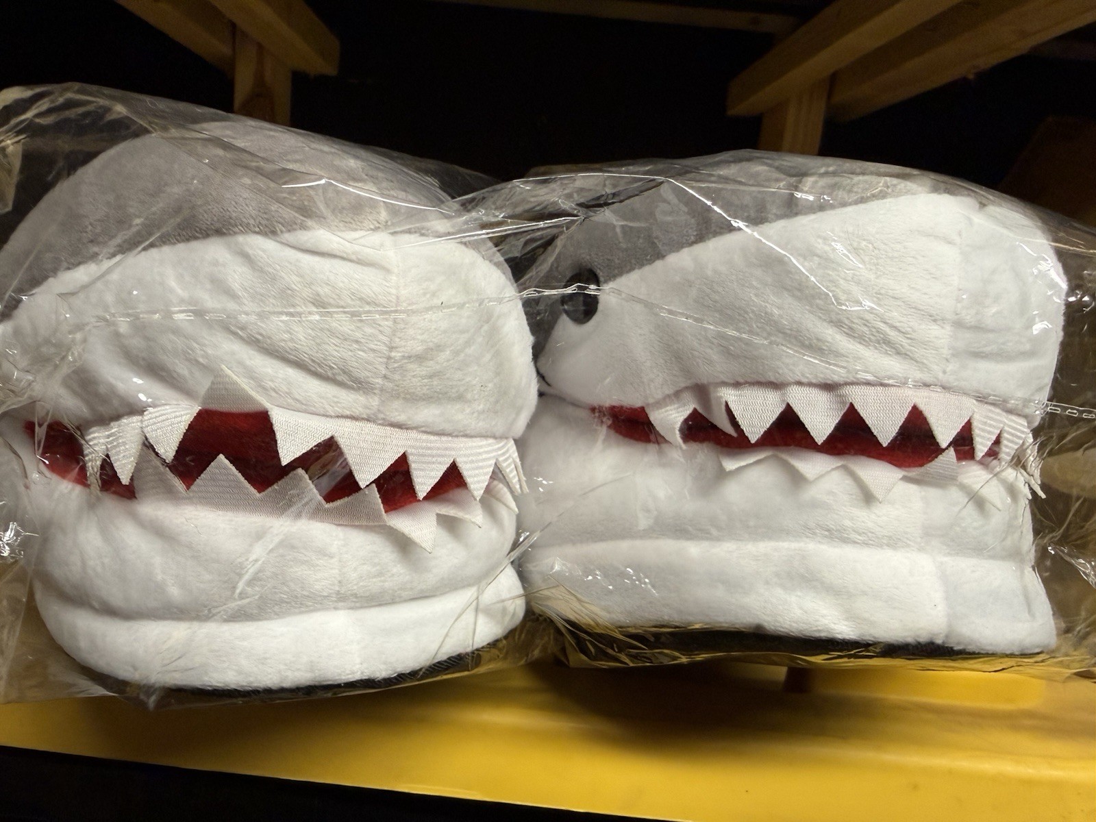Shark Slippers House Shoes One Size NEW