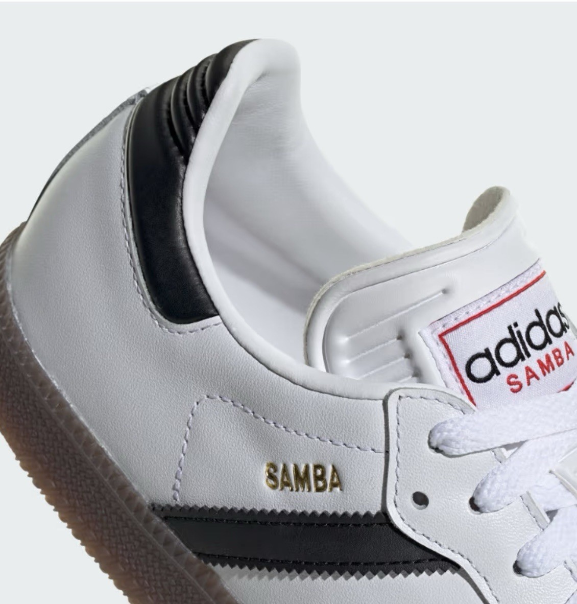 Size 13 adidas Men’s Samba Indoor Soccer White Black Gum Women’s Size 14 Shoes