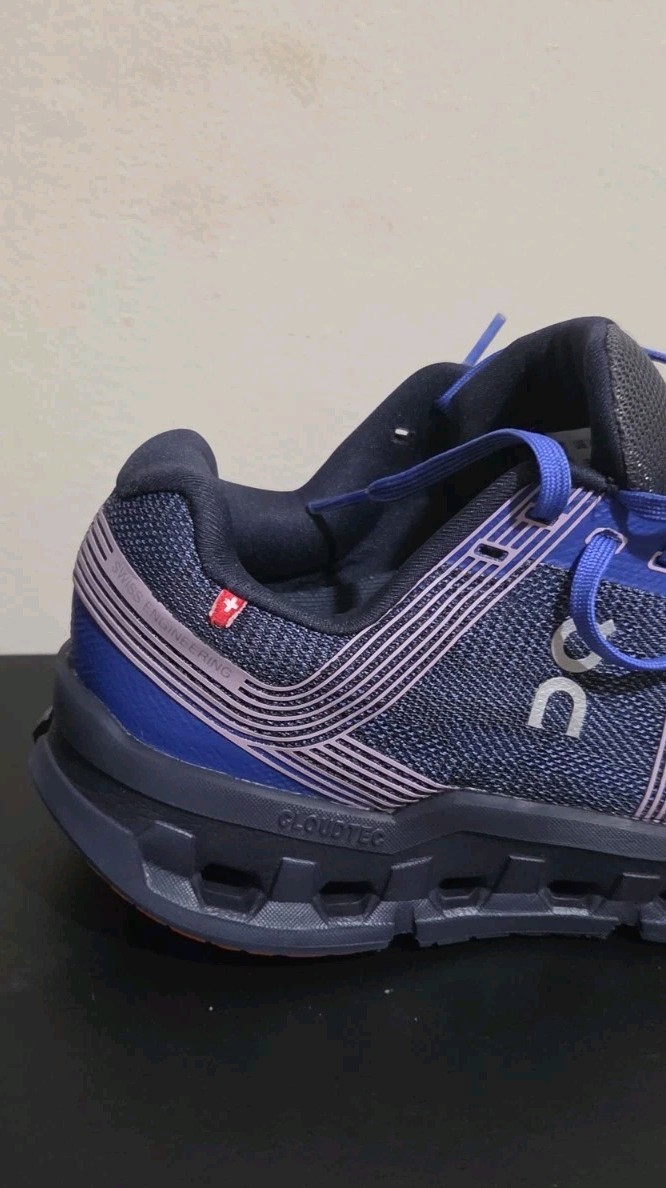 On Running Cloudgo Womens Size 8 Blue Orange Running Shoes Sneakers 55.98233