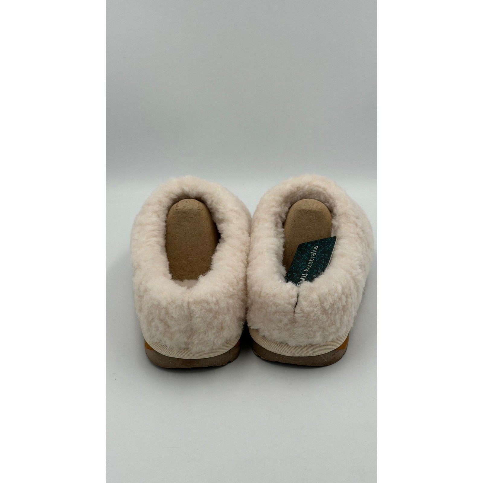EMU Australia Joy Teddy Slippers Womens 7 Merino Wool Fleece Mules NWT