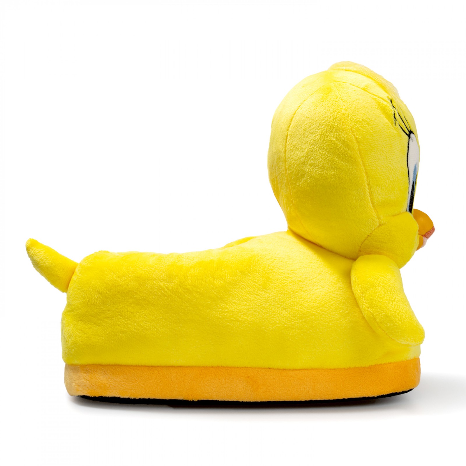 Looney Tunes Tweety Bird 3D Plush Step-In Women’s Slippers Yellow