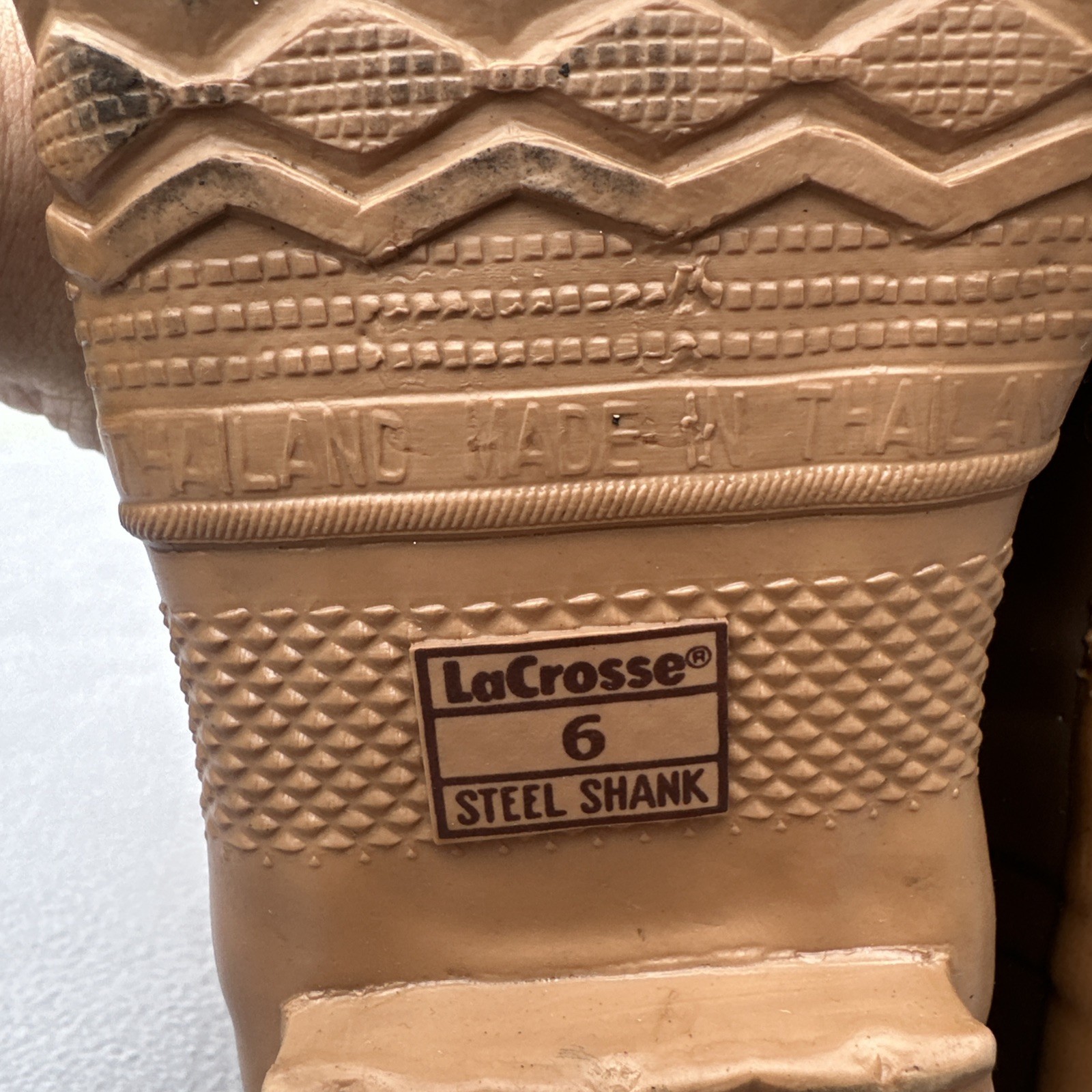 Lacrosse Trekker Duck Boots Mens 6 Womens 7.5 Steel Shank Waterproof