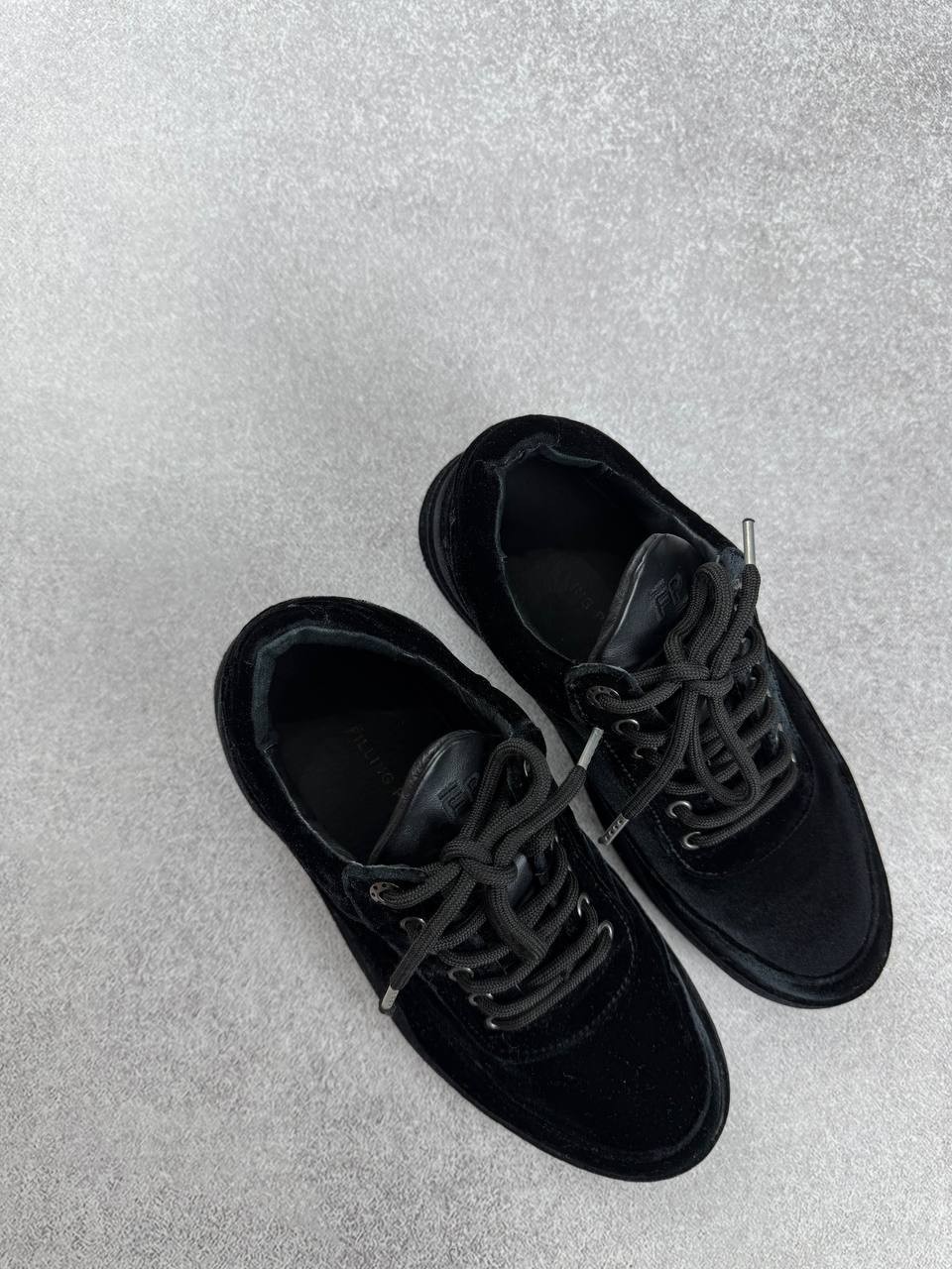 Filling Pieces Low Eva Velvet Black Sneakers Size 38 Duties Paid (USA)