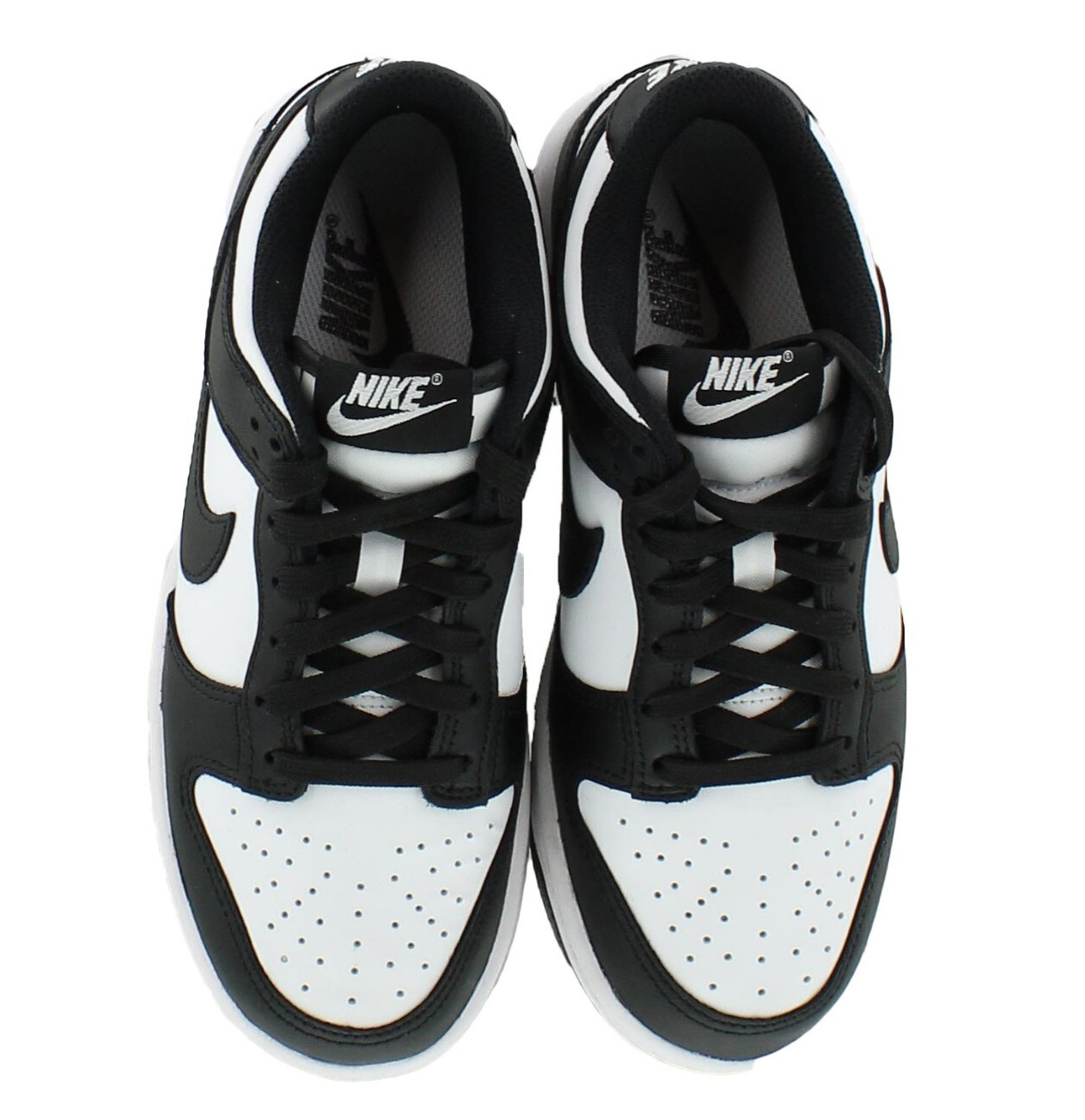 Women’s Nike Dunk Low Retro Shoes ’80s Color Block Panda Leather, DD1503-101