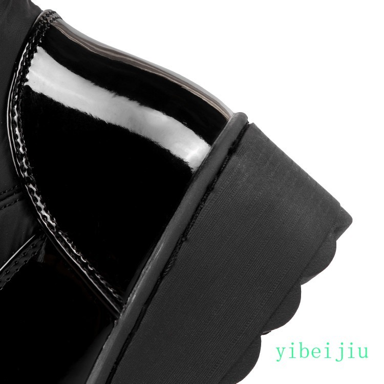 Women’s Padded Over The Knee High Boots Quilted Tall Long Snow Winter Shoes Lady