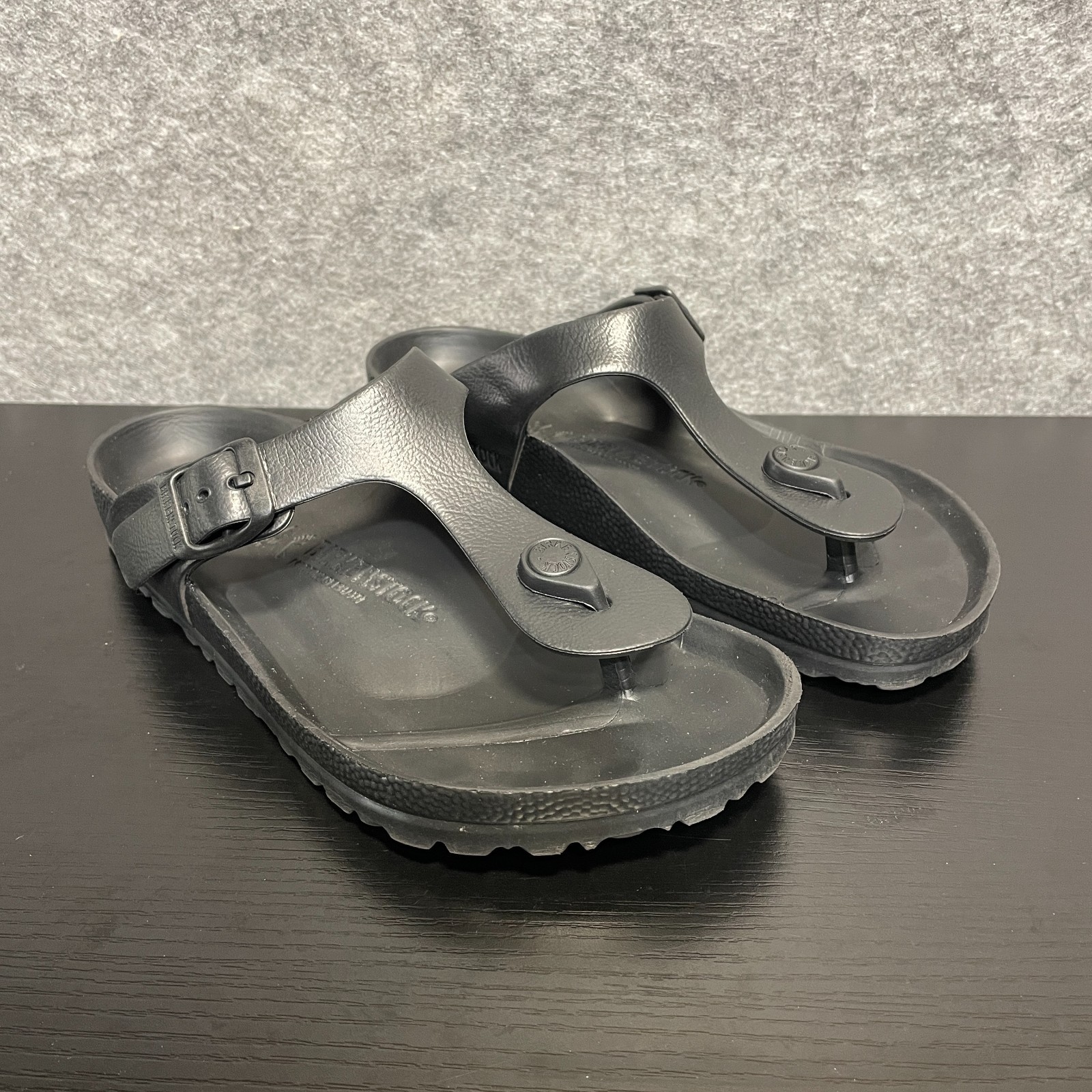 Birkenstock Gizeh Essentials EVA Sandals Women’s US 5-5.5 EU 36 Regular Black