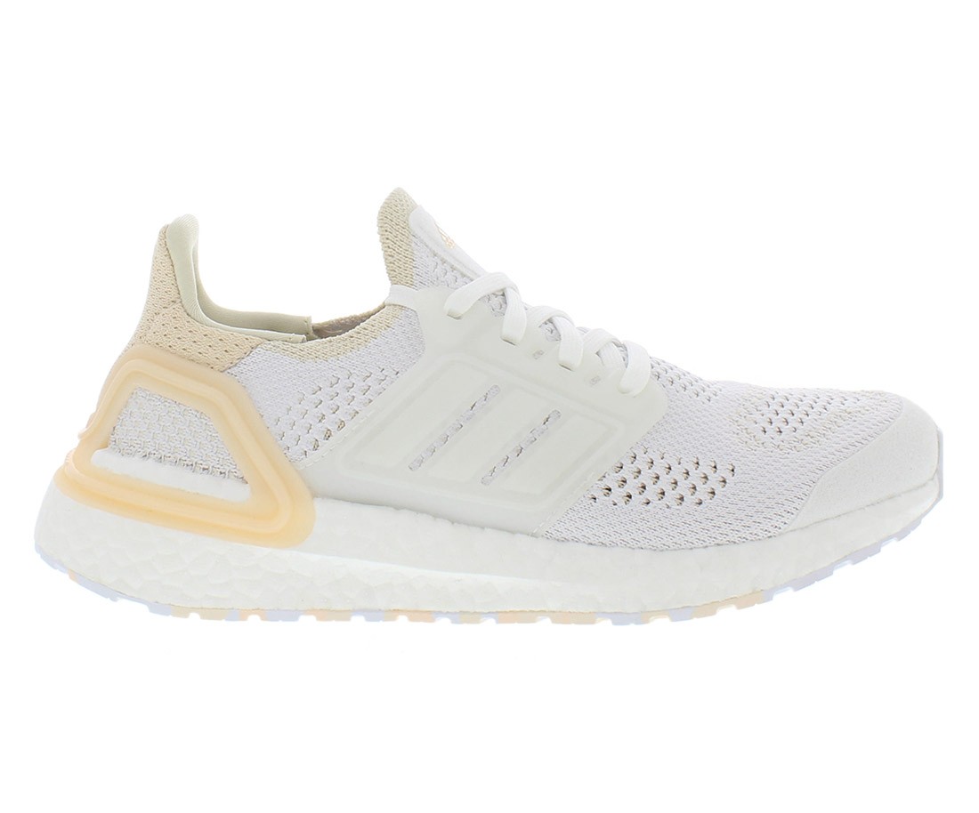 Adidas Ultraboost 19.5 Dna Womens Shoes Size 6, Color: White/Orange