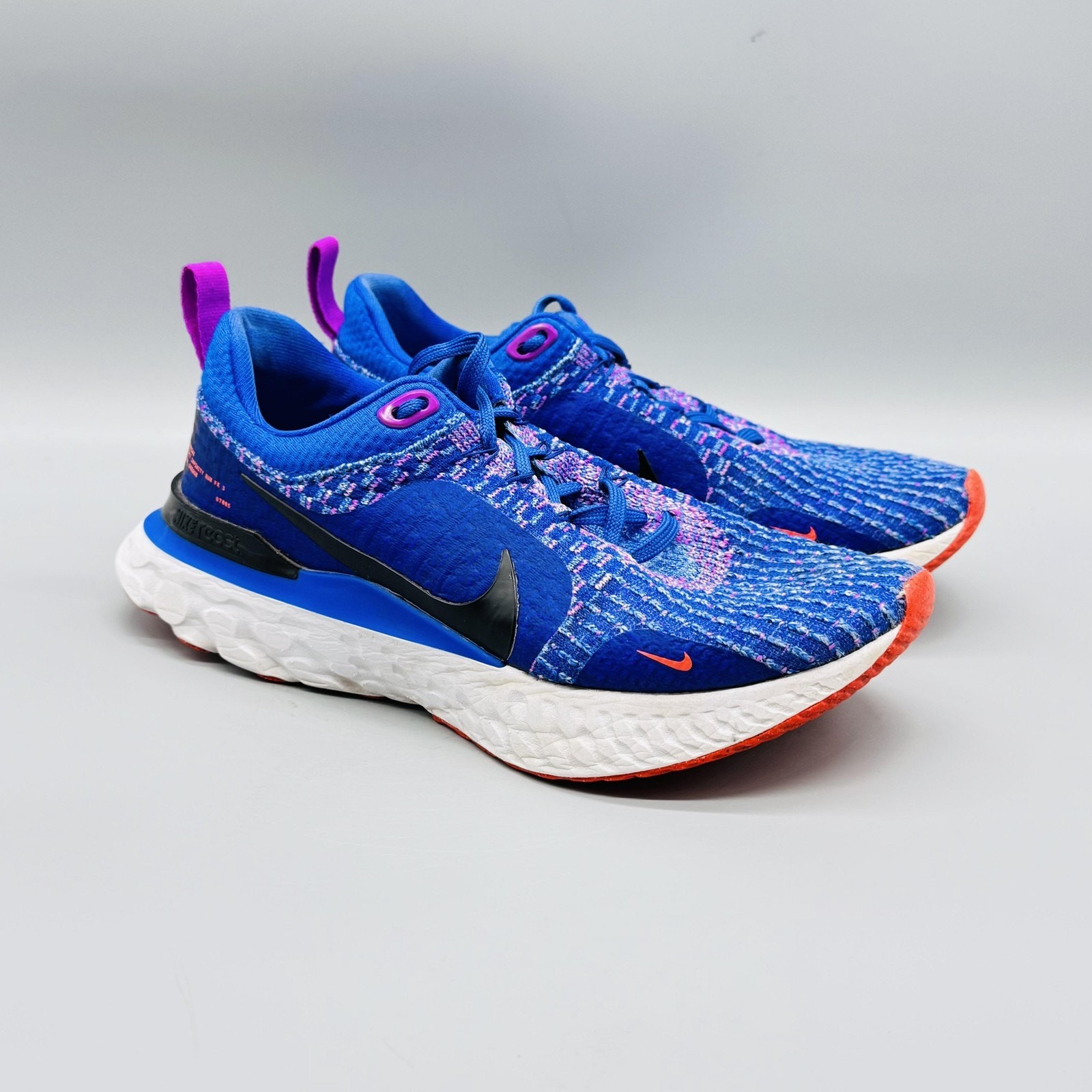 Nike Shoes Womens 7 Blue React Infinity Run Flyknit 3 Running Athletic Sneakers
