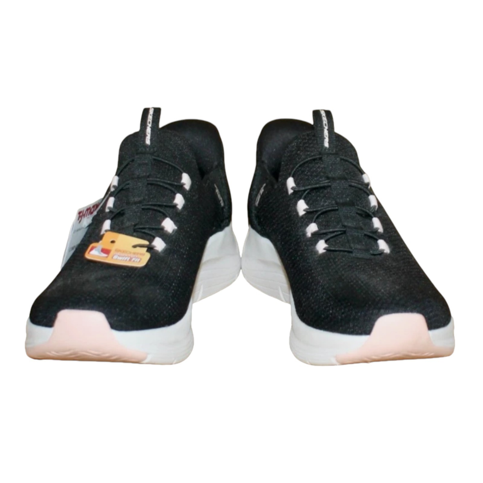 SKECHERS Swift Fit Arch Comfort Hands Free Sneaker Women Black 179186
