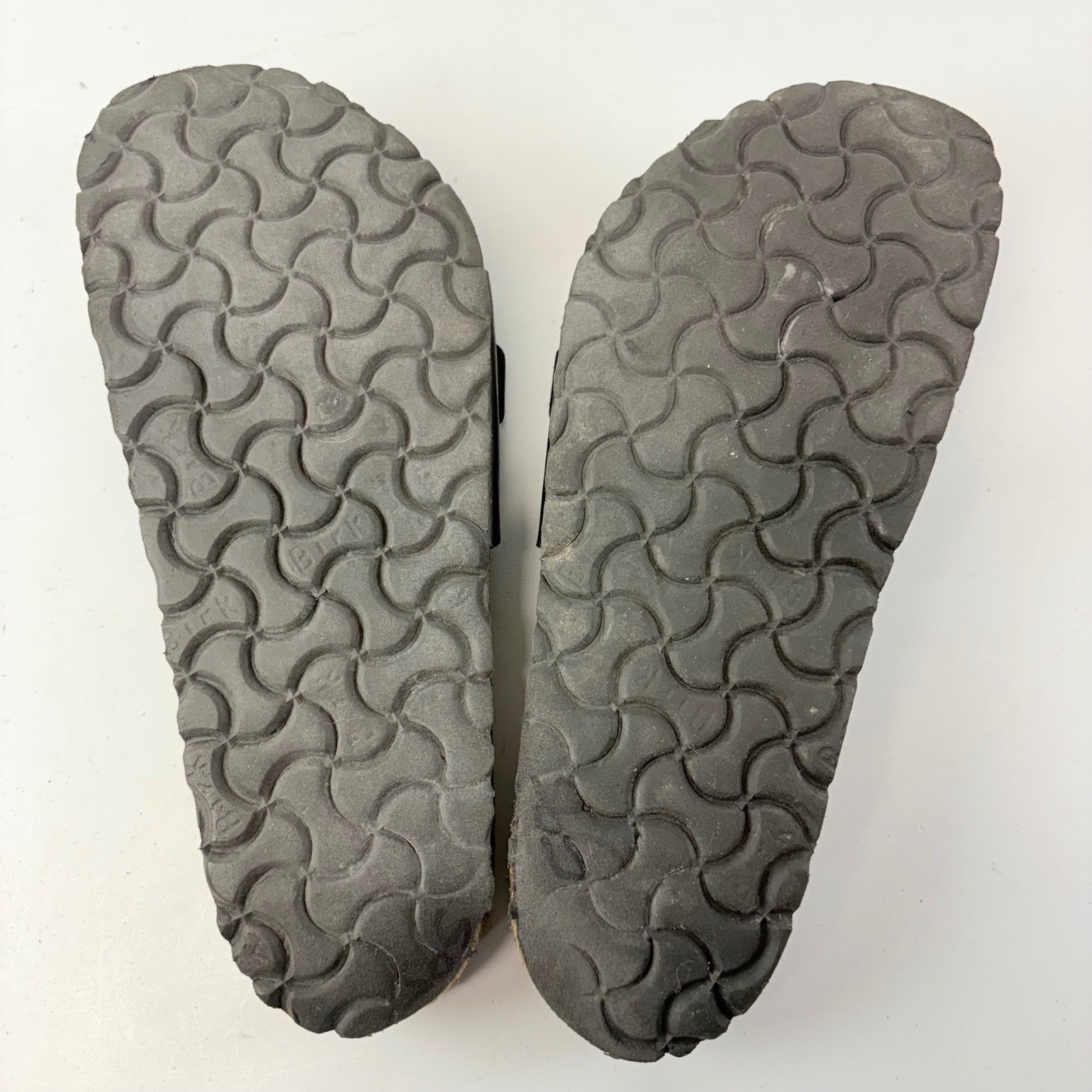 Birkenstock Madrid Sandals Women 37 6 6.5 Black Birko-Flor Slide Regular/Wide