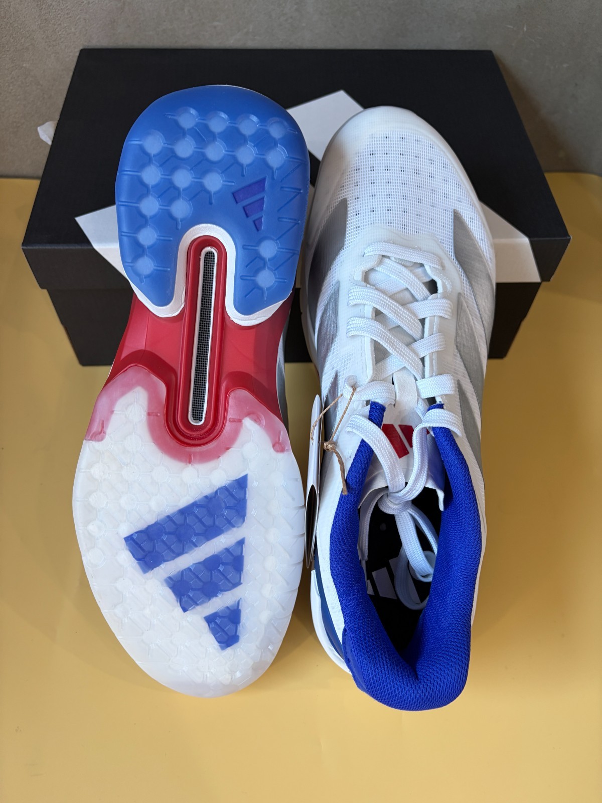 adidas Adizero Counterblast Indoor Shoes Unisex Sports Training Shoes NWT JR1679