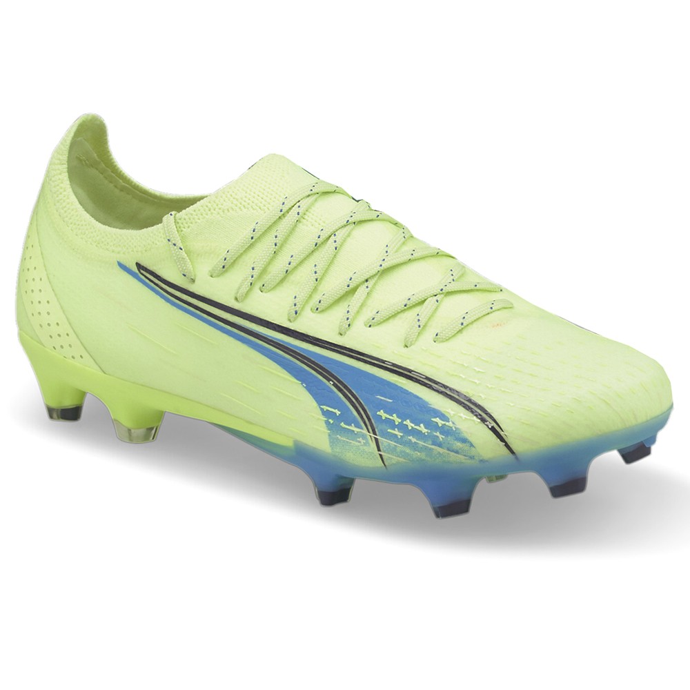 PUMA Ultra Ultimate Firm GroundArtificial Ground Soccer Cleats Womens Yellow Sne