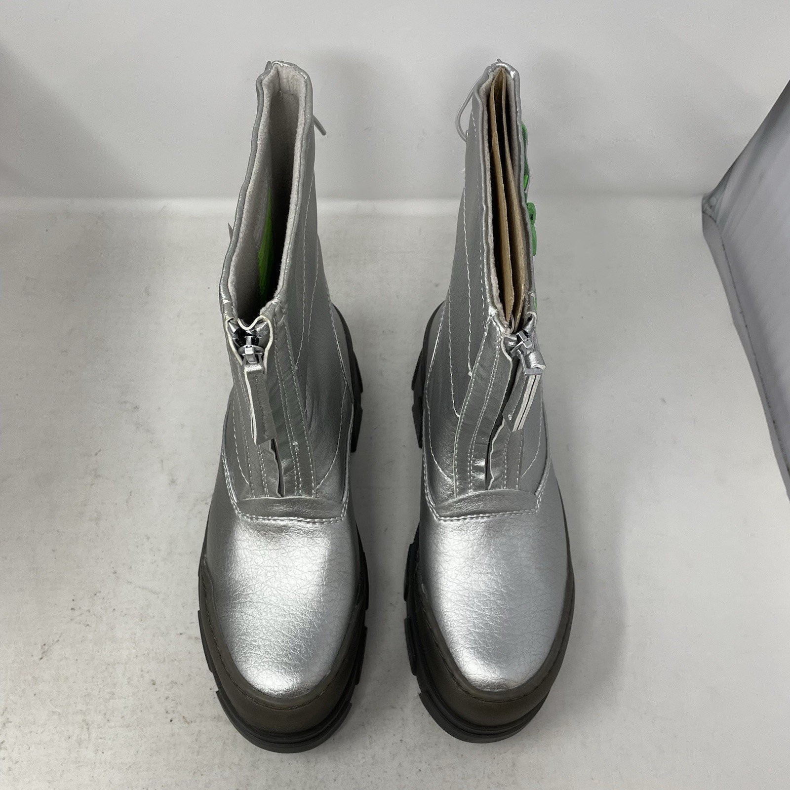 Franco Sarto Galaxy Winter Snow Boot Silver Water Resistant Women’s Size 9M