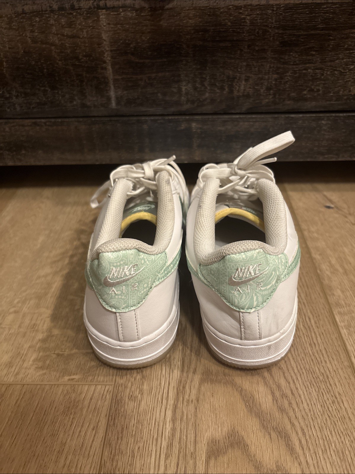 Size 6.5 Y- Nike Air Force 1 ’07 Jade Ice