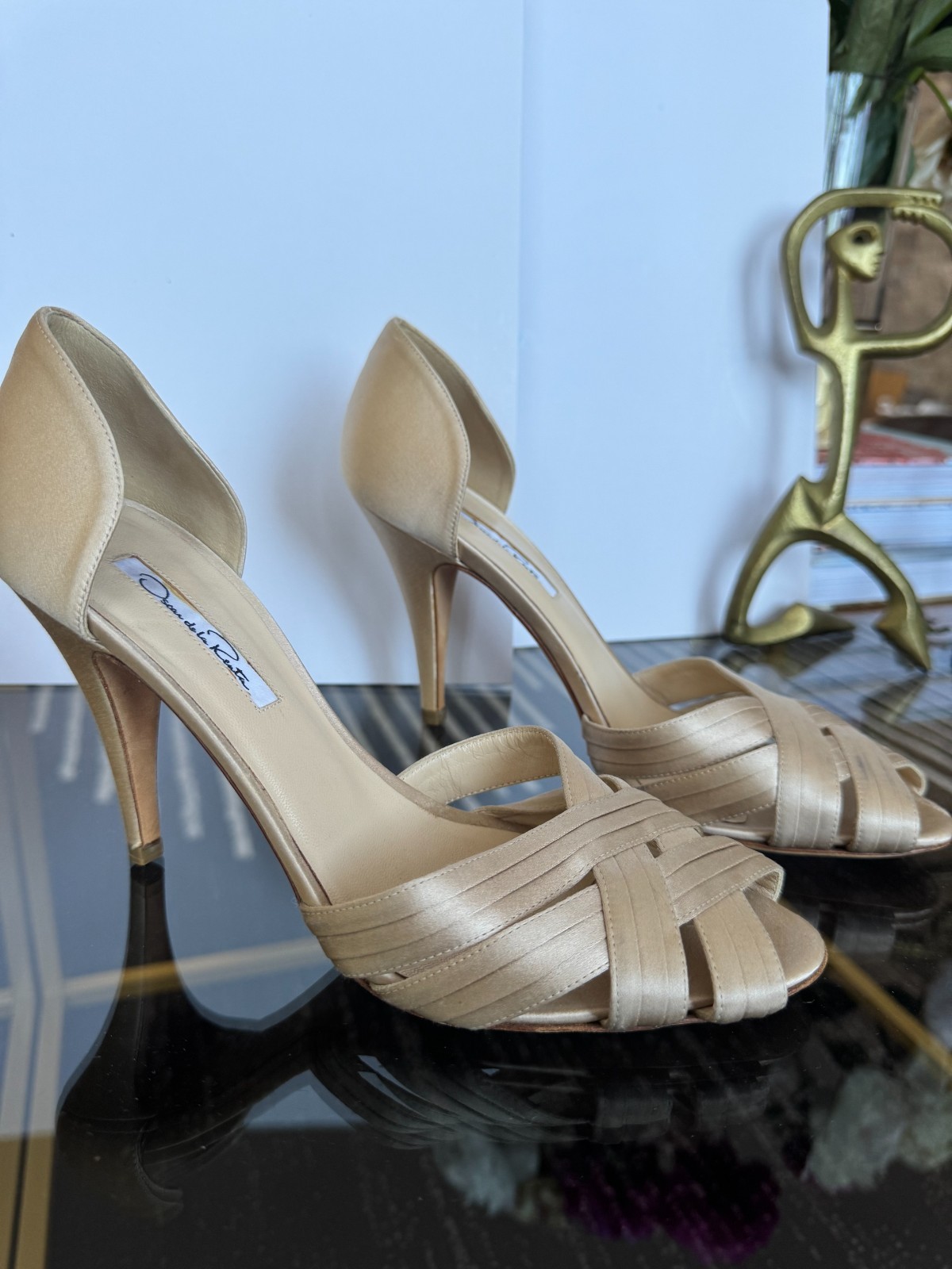 Oscar de la Renta D’Orsay pumps 39.5