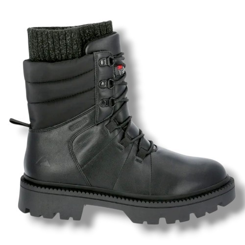 Ozark Trail Women’s Snow Combat Boots Lace Up 3M Thinsulate Genuine Leather Sz 8