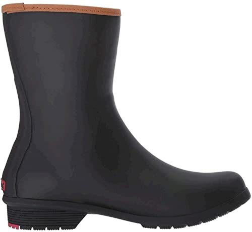 CHOOKA WOMEN’S CITY SOLID MID HEIGHT RAIN BOOTS sz 6 – 11 BLACK, CHARCOAL 111037