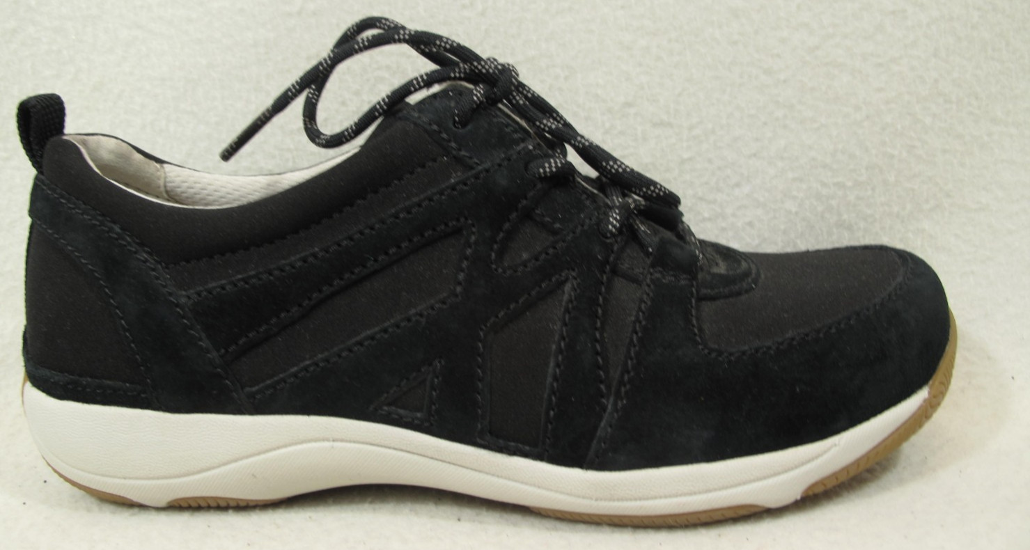 Dansko Women’s- Hatty Black Suede Shoes Sz~EU 36/US~6~Athletic~Casual~Travel~MID