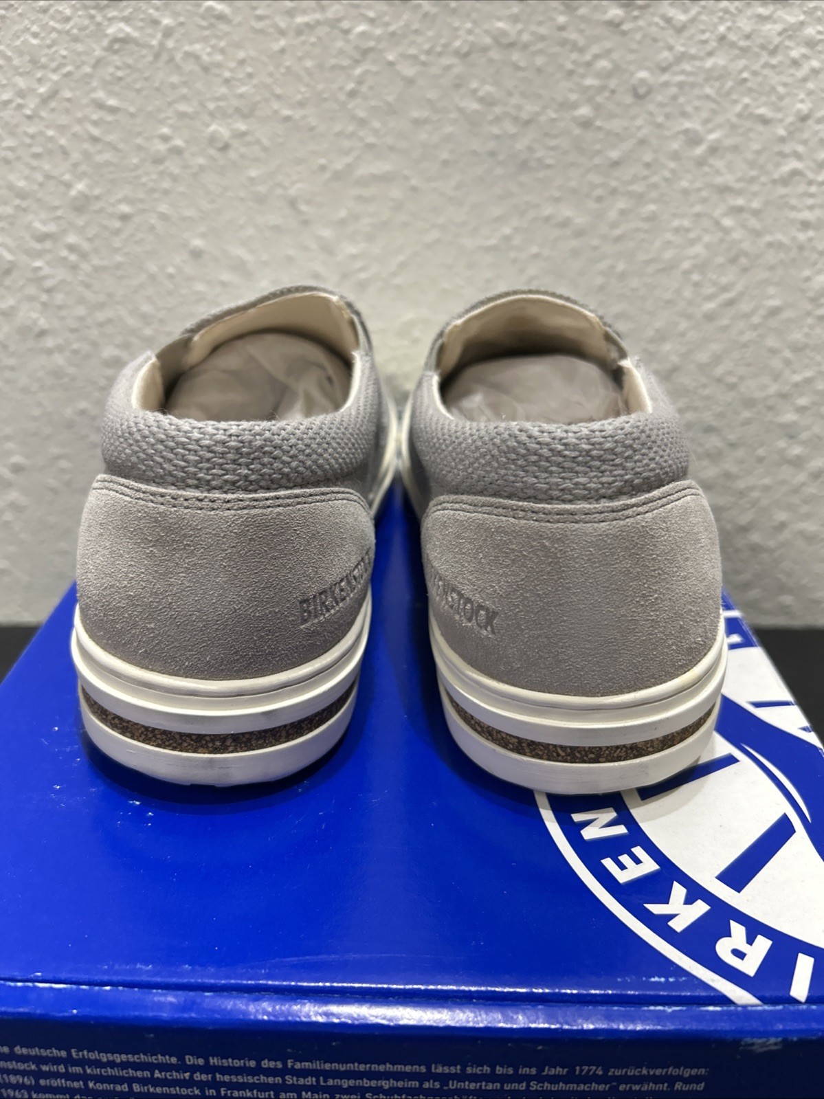 Birkenstock Oswego Whale Gray EU 39 US W8 M6