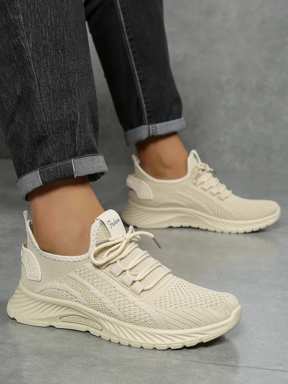 Womens Running Trainers Ladies Sneakers Slip On Walking Gym Comfy Fashion Shoes