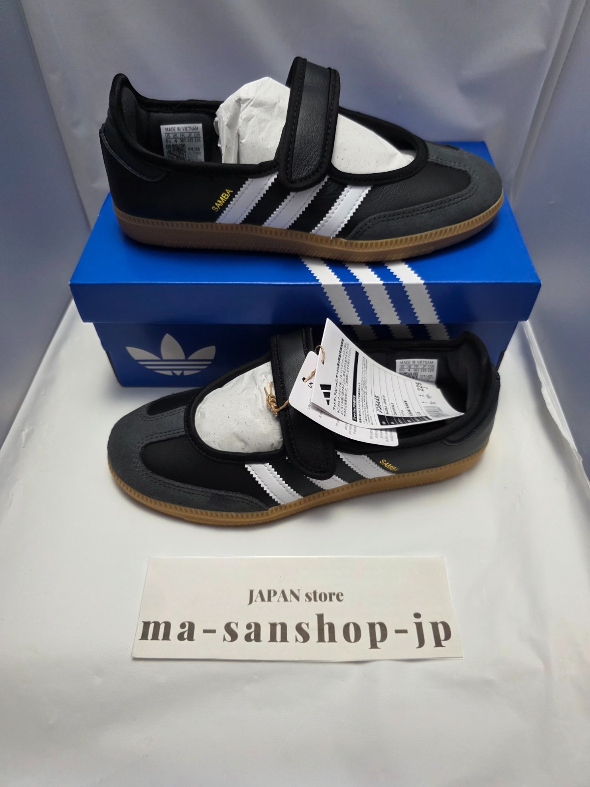 Adidas SAMBA JANE JQ6445 JQ6446 JR1402 Women’s Sneakers Leather Black Red White