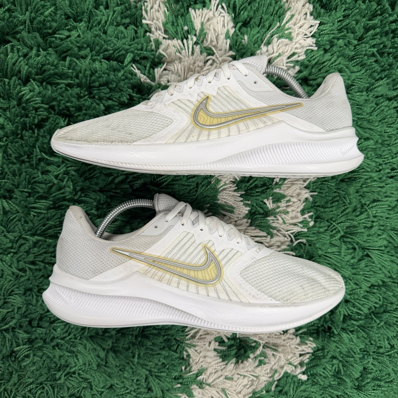 Size 11W / 9.5M – Nike Downshifter 11 Summit White Running Shoes (CW3413-100)