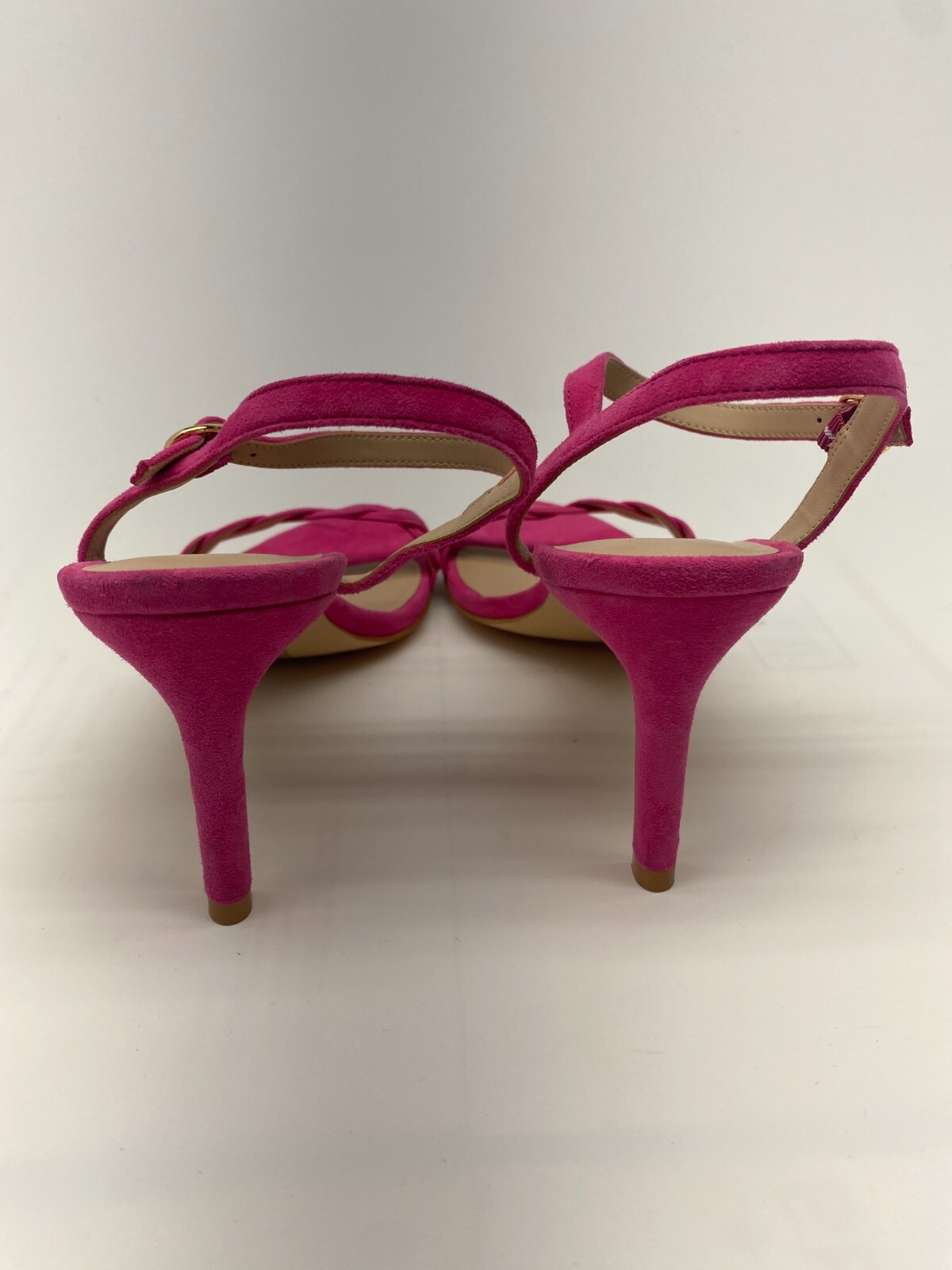 Stuart Weitzman Womens Dancer Twistie Suede Stiletto Heels Sz 11