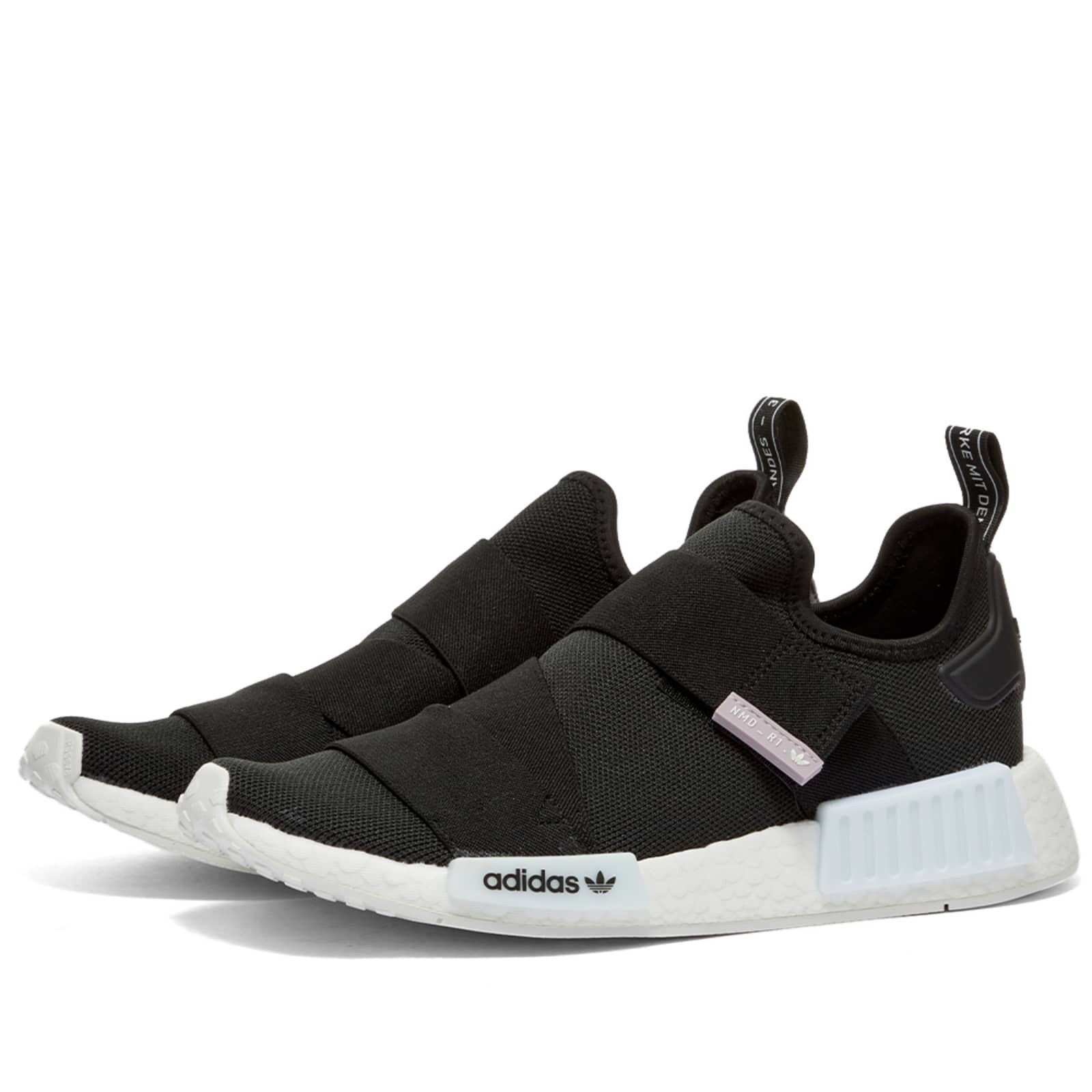 Adidas Originals NMD R1 Women’s Athletic Sneaker Running Black Shoe Trainer #698