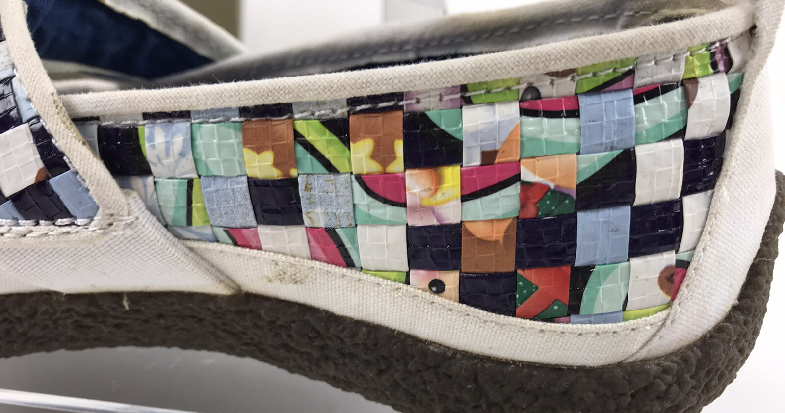 Keen Harvest Woven Rice Bag Mary Jane slip on Limited Edition Woman’s Size 7.5