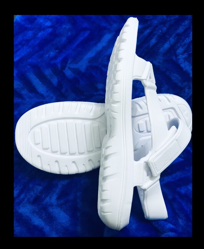 TIME AND TRU womens WATERPROOF Eva sandal SIZE 11 Double Strap Plus Ankle Strap